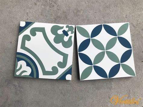 Handmade Cement Tiles .